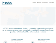 Tablet Screenshot of insobel.com